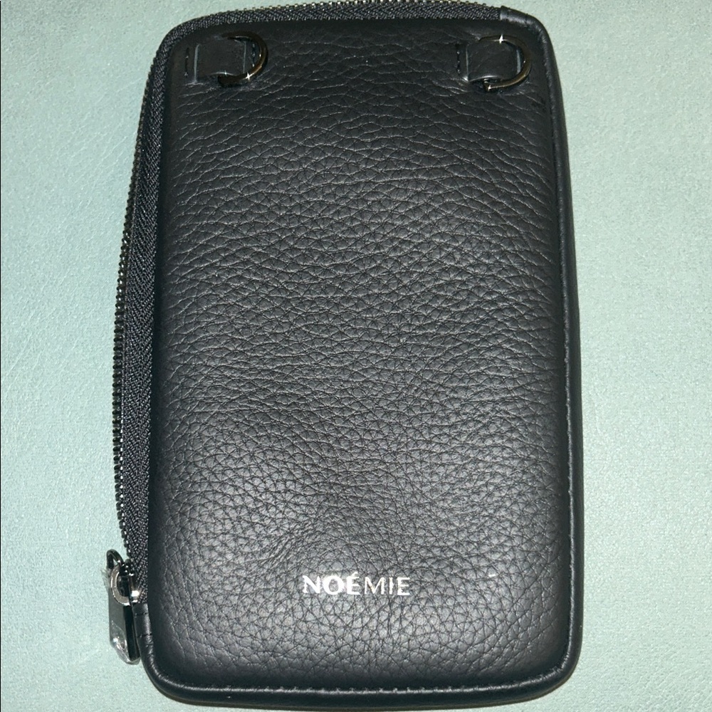 Noémie Napa Black Leather Wallet/Crossbody w/out strap NWOT